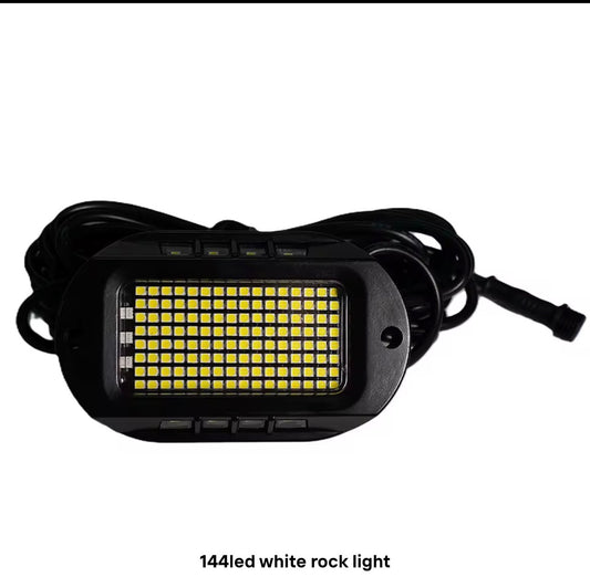 Kingshowstar Wholesale Price Rock Light Pod 12V IP68 Waterproof Switchback Rock Lights RGBW Pure White Rock Light