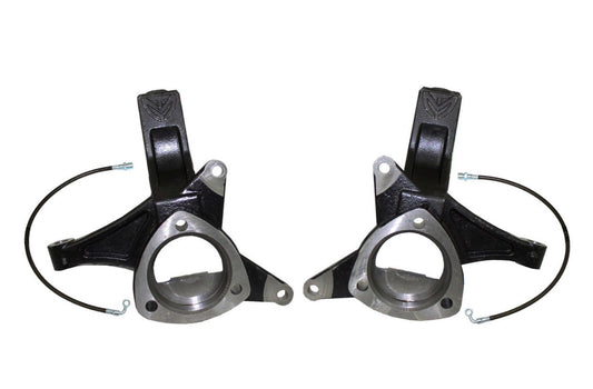 2007-2015 CHEVY & GMC 1500 2WD 4.5" MAXTRAC LIFT SPINDLES W/ EXTENDED BRAKE LINES